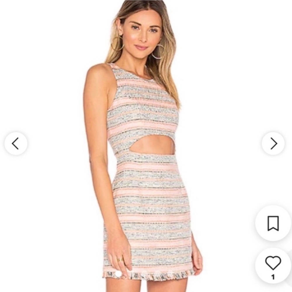 Lovers + Friends Crossroads Tweed Dress